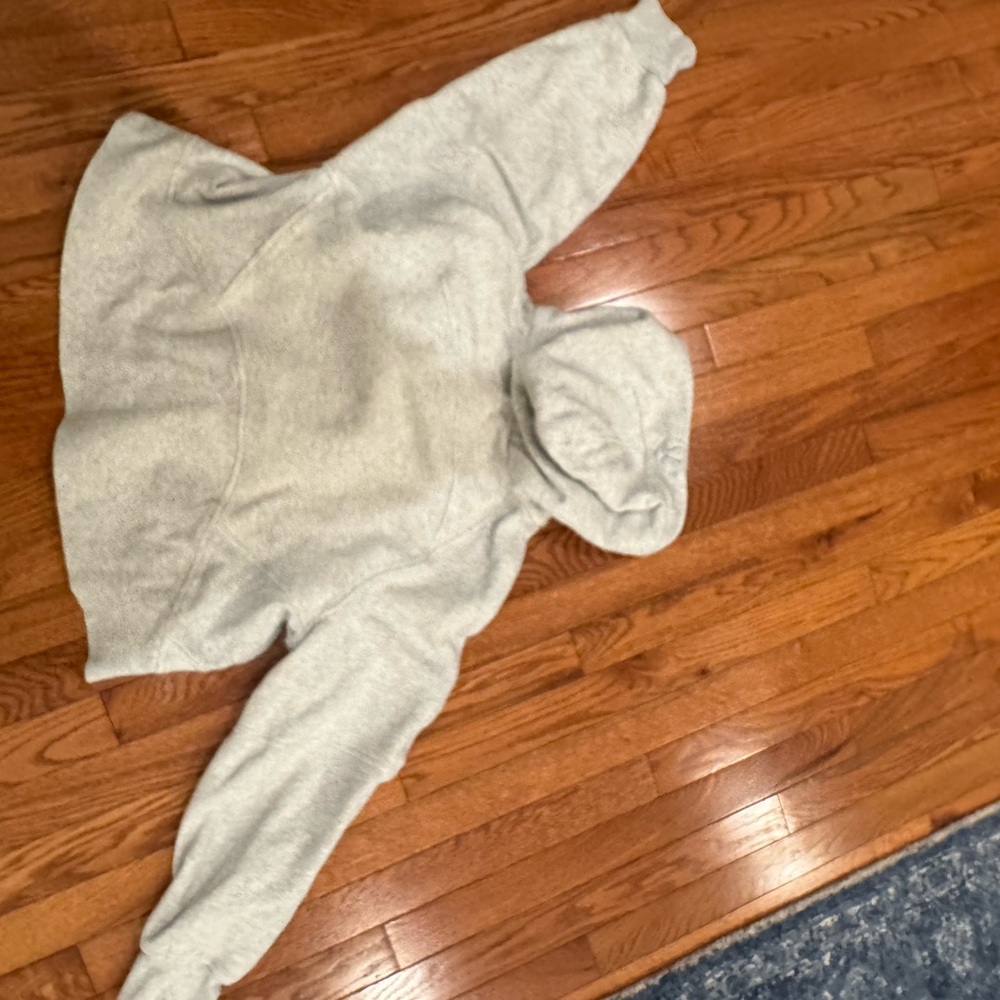 lululemon athletica Light Gray Full-Zip Hooded Sweatshirt - Picture 2 of 2